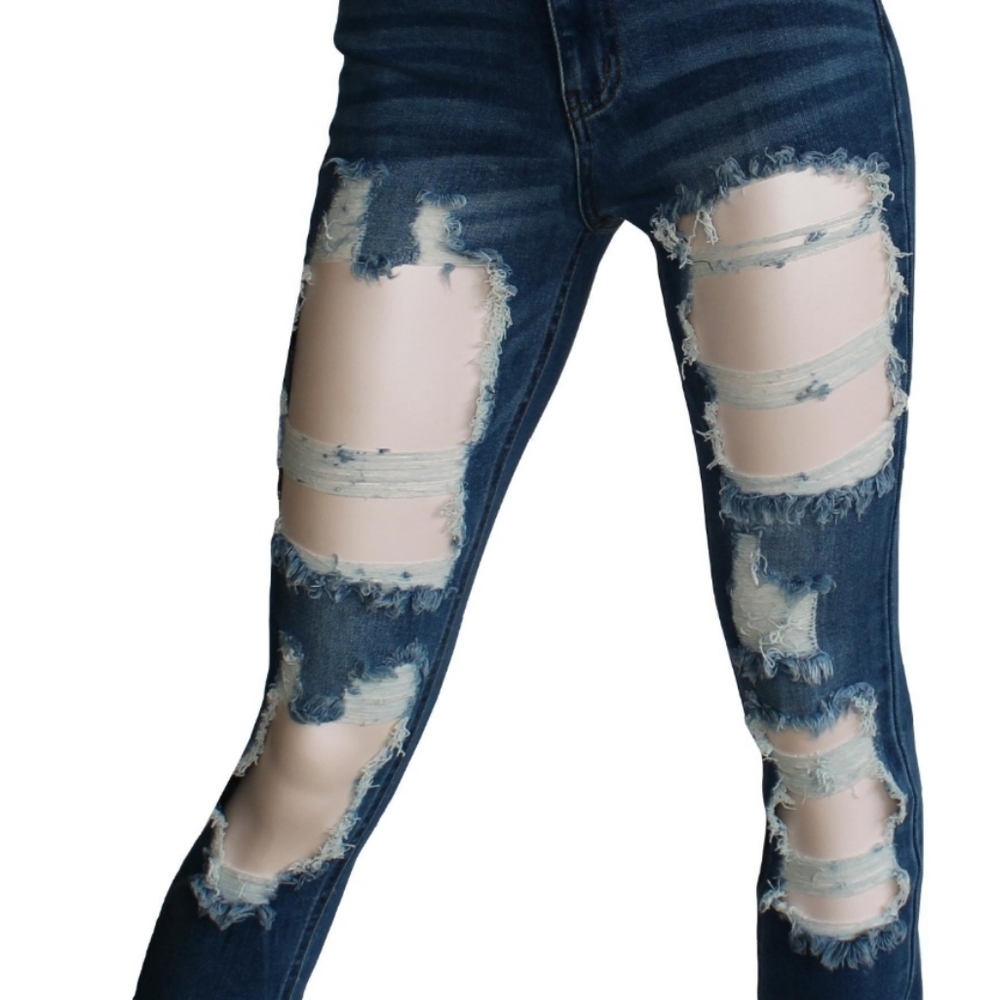 Relaxed And Classy Cuffed Straight Jeans
